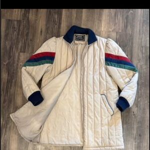 Windy weather vintage jacket coat
